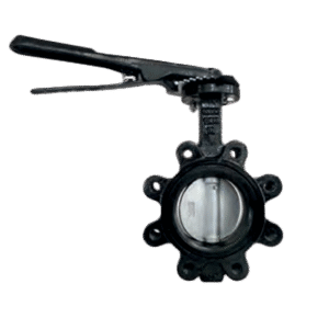 รูปวาล์วปีกผีเสื้อ Crane F658L ตัวเรือน Ductile Iron ทน 232 PSI