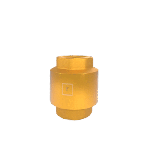 ภาพ Check Valve FIVALCO F5B16L เช็ควาล์วทองเหลือง Lift Type แบบเกลียว