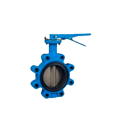 ภาพ Butterfly Valve VALOR V601L Handle วาล์วปีกผีเสื้อเหล็กหล่อเหนียว Lug Type มือโยก