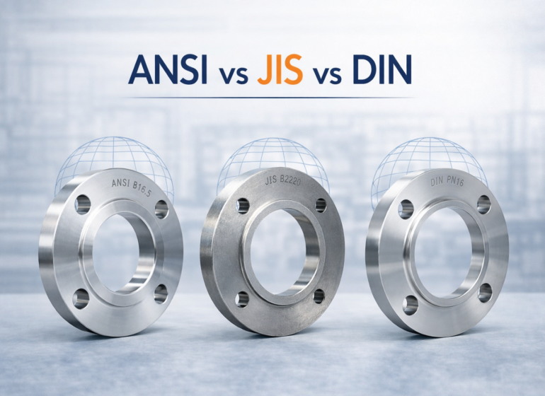ANSI vs JIS vs DIN: เจาะลึกมาตรฐานหน้าแปลนวาล์ว เลือกอย่างไรไม่ให้พลาด!