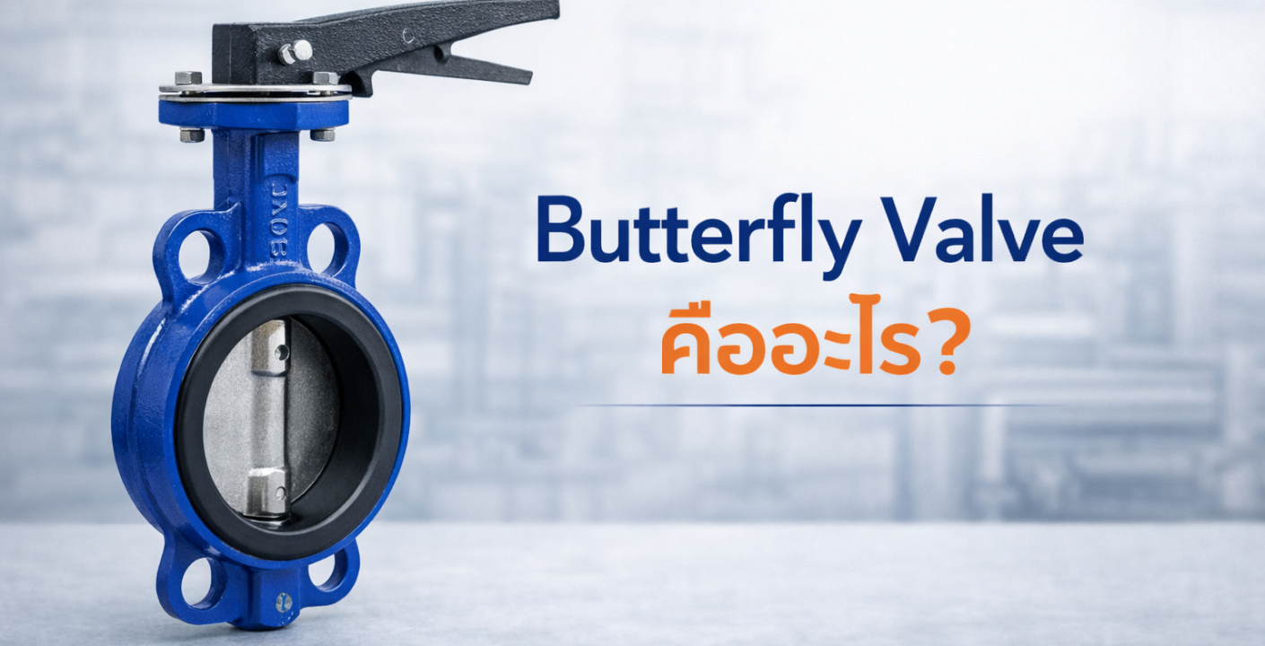Butterfly Valve คืออะไร? เจาะลึกความแตกต่างระหว่าง Wafer, Lug และ Flanged Type